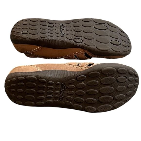 Collections by Clarks, Brown Suede Loafers - Picture 2 of 5